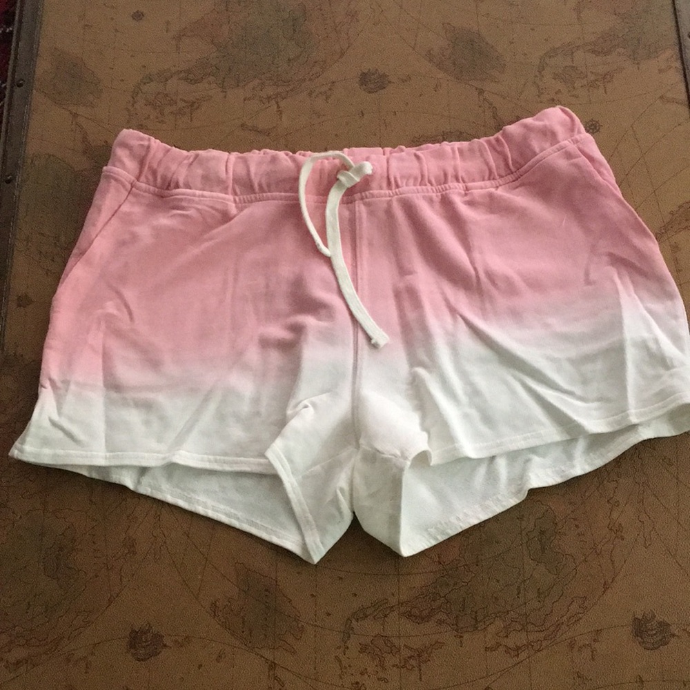 Jcrew Factory Pink and White Ombre Women's Shorts